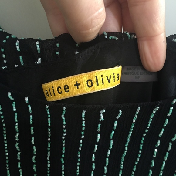 🎄last call🎄Alice + Olivia Beaded Mini summer Dress S - Picture 9 of 13